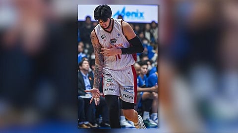KAI Sotto nears recovery as he rejoins the Koshigaya Alphas in the Japan B.League.