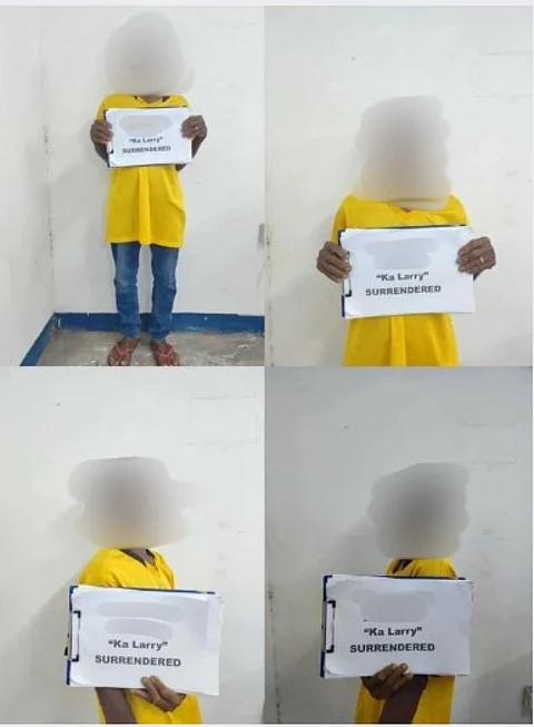 Boluntaryong sumuko sa himpilan ng Zambales 2nd Provincial Mobile Force Company (PMFC) si Ka Larry, isang dating miyembro ng NPA.