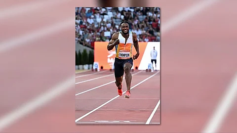 KISHANE Thompson begs off from competing in the Diamond League meet in Lausanne due to a shin injury.