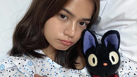 Maris Racal undergoes surgery for appendix removal.