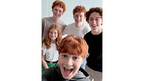 The Weasley siblings.