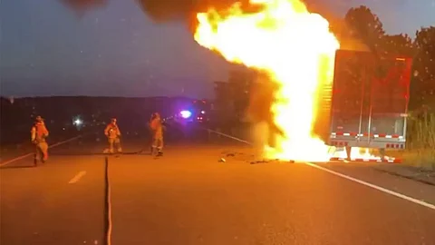 Vegan firefighter’s first blaze involves 40,000 pounds of ribeye steaks