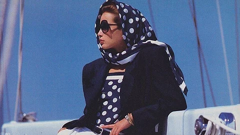 90s 'Vogue' Nautical Editorial.