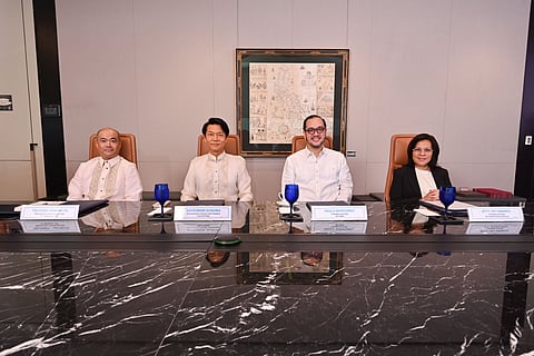 AC Health has partnered with Japan’s Sugi Holdings to expand its wellness and pharmacy brands across more than 800 Generika and St. Joseph Drug branches in the country. (From left): Tsuyoshi Yamamoto, CEO of S Trading; Katsunori Sugiura, president of Sugi Holdings; Paolo Borromeo, CEO of AC Health; and Yet Abarca, CEO of AC Health Pharma.