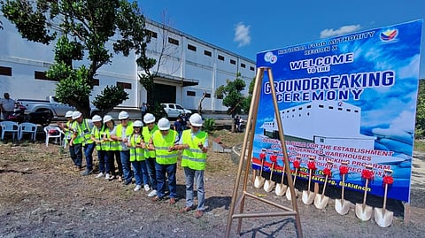 OFFICIALS lead the groundbreaking of a P118-million rice processing facility in Musuan, Maramag, Bukidnon, under the NFA’s Masagana Agri-Food Infrastructure Modernization Program, aimed at boosting rice supply and supporting local farmers.