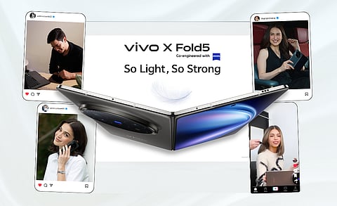 Anne Curtis, Marian Rivera, Alden Richards, Maine Mendoza unfold power with vivo X Fold5