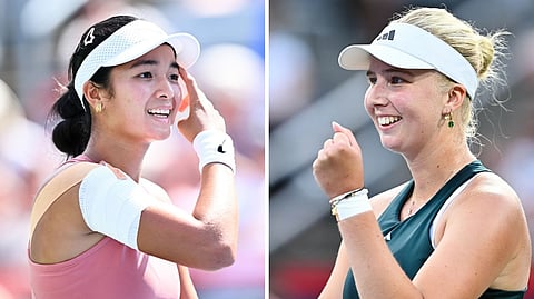 Giant killers Eala,Tauson lock horns