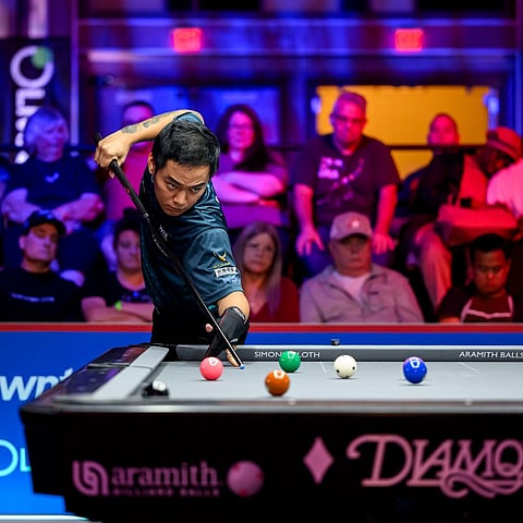 Johann Chua remains relevant in the US Open Pool Championship.