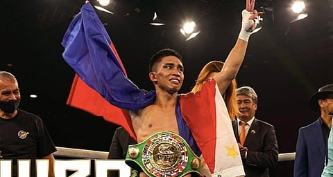 Jayson Vayson gets an assurance from renowned fight figure Sean Gibbons that he will be setting foot on US soil way ahead of his shot at three-belt world champion Oscar Collazo in California.