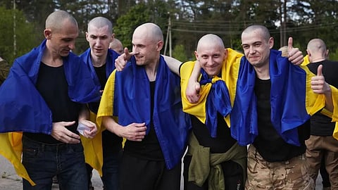 Russia, Ukraine exchange prisoners, civilians