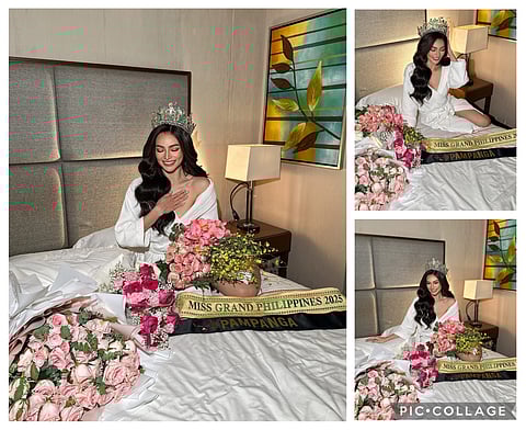 Emma Tiglao wearing the Miss Grand PH Crown