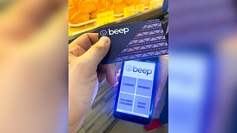 Illegally sold beep cards seized