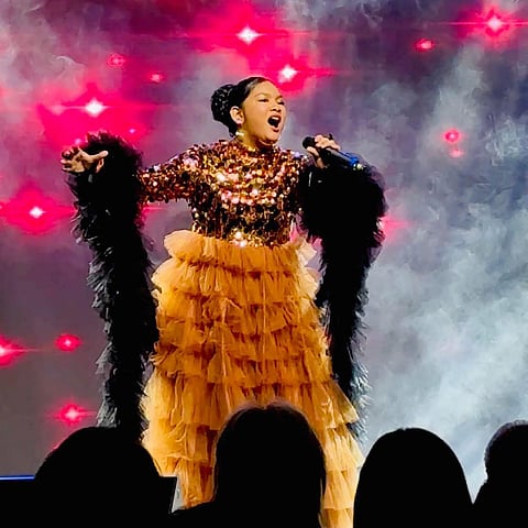Kirstin Reyes during I-Sing World Grand Finals in Toronto, Canada