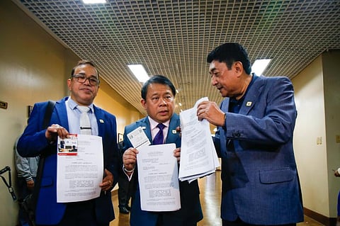Lawyers led by Atty. Ferdinand Topacio filed an ethics complaint against Senator Risa Hontiveros.