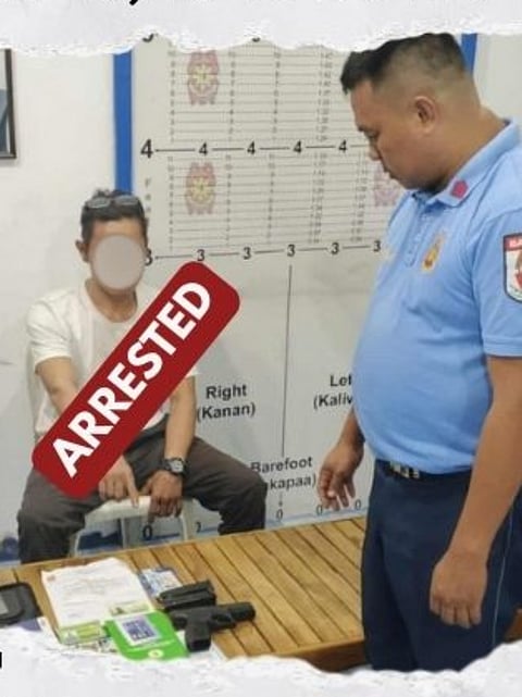 A cop killer surrendered to authorities at the Hermosa Municipal Police Station on August 28, 2025.