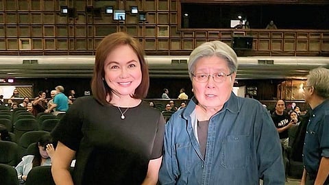 Charo Santos and director Mike de Leon.