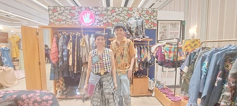 CONNIE Macatuno and son Caxatino.