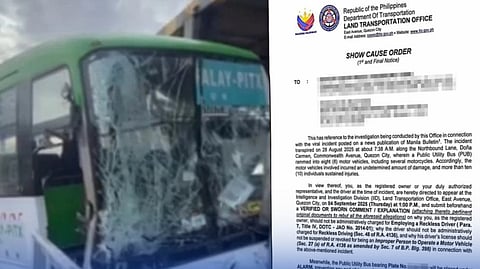 Bus driver in Commonwealth mishap has license suspended