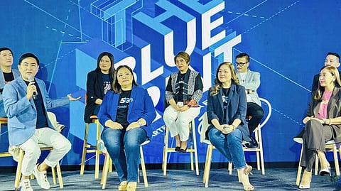 From left: Eric Tanbauco (Vice President, Consumer Mobile Business), Darius Delgado (Chief Commercial Officer), Giv Florida (Senior Director, Globe Prepaid), Roche Vandenberghe (Chief Marketing Officer), Chelo Flores (Director, Marketing Strategic Partnerships), Abby Cardino (Vice President, Broadband Business), Marlon Cruz (Assistant Vice President, Globe Business), Bianca Wong (Vice President, Feel Valued Tribe) and Coco Domingo (Vice President, Product Experience).