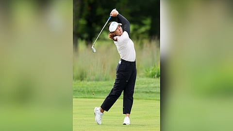 Chinese rookie Miranda Wang makes a lot of heads turn after taking the lead in the LPGA FM Championship in Boston.