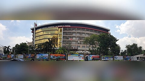 THE hospital’s distinct facade catches the sun’s golden rays, symbolic of new beginnings for families who entrust to it their medical needs.