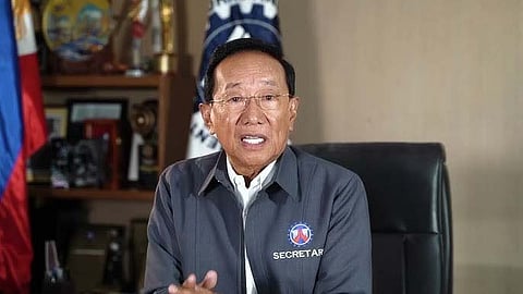 CROCS all over Department of Public Works and Highways Secretary Manuel Bonoan appears in an online video on the agency’s website to counter critics, while in the background are reptiles drawn on the walls of a pumping station facility in Quiapo, Manila. The contractor in the project is among those flagged as being present in almost all regions nationwide based on the list provided by the DPWH to President Ferdinand Marcos Jr.