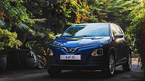 THE VinFast VF 5, a compact all-electric crossover under four meters long, is designed to handle tight city spaces without compromising performance.
