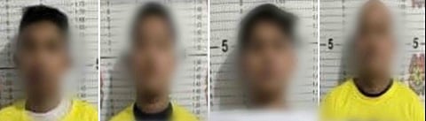 4 nabbed at Angeles checkpoint