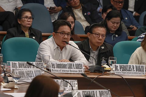 The Senate Blue Ribbon Committee, led by Senator Rodante Marcoleta, held a hearing on alleged ghost flood control projects. Among those in attendance were contractors summoned to respond to questions on the anomalies.