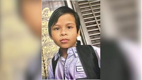 Swept kid found dead