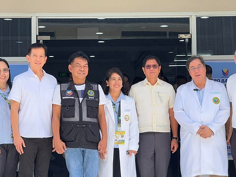 President Ferdinand Marcos Jr. inspected the implementation of the Zero Balance Billing system at Bataan General Hospital and Medical Center (BGHMC) on September 2, 2025.