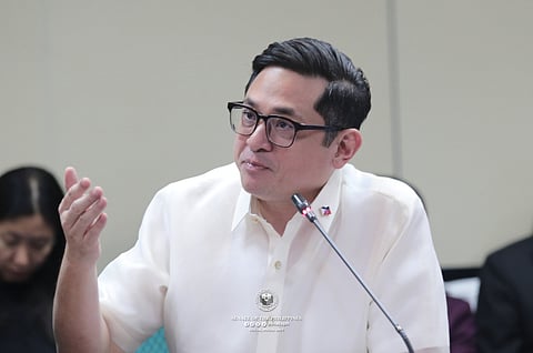 Sen. Bam Aquino 📸 Wendell D. Alinea / Senate Social Media Unit)