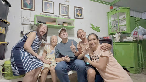 Manila Mayor Francisco ‘Isko Moreno’ Domagoso shares a light moment with senior citizens as the local government launches its programs for the welfare of the elderly in the city.