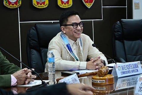 National Police Commission (Napolcom) Commissioner Atty. Rafael Calinisan