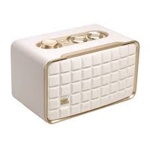 JBL Authentics 200 looks retro outside but is future-proof inside.