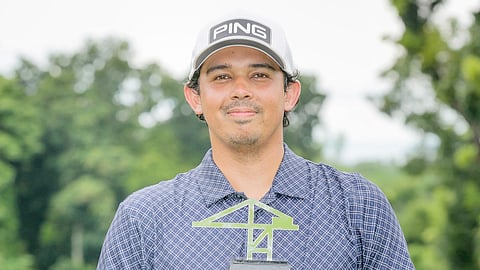 KEANU Jahns smiles after overcoming a powerhouse field to close with a five-under 65 for a total of 262 and rule the ICTSI Bacolod Golf Challenge on Friday at the Bacolod Golf and Country Club.