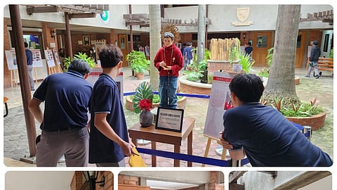 Students getting to know the first Saint of the digital age