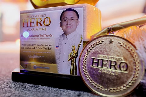 Asia’s Modern Hero Awards honors Bong Go for dedicated public service