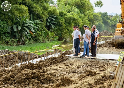 President Ferdinand Marcos Jr., last month, inspected the unfinished flyover in Pavia town, Iloilo, and the ongoing flood control project in the neighboring Jaro district of Iloilo City.