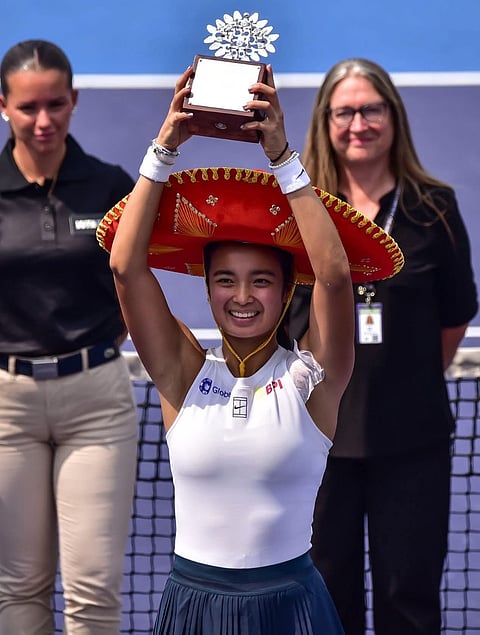 Eala conquers Guadalajara 125 Open, wins first WTA title