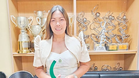 MARNELLI ‘Let’ Dimzon is using football as a vehicle to promote women and youth empowerment in the country.