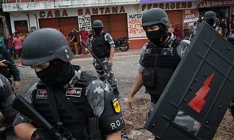 Masked gang kills boys