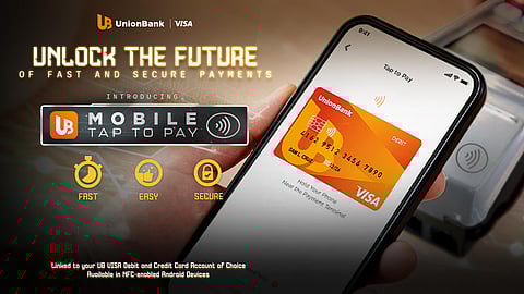 UnionBank launches Mobile Tap to Pay for fast, secure, wallet-free transactions