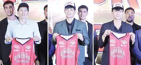 SONNY Estil, Mario Barasi Jr. and John Abis finally realize their dreams after Barangay Ginebra selected them in the PBA Annual Rookie Draft on Sunday.