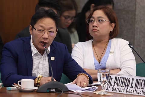 Discaya’s the limit Pacifico ‘Curlee’ Discaya II and Cezarah ‘Sarah’ Discaya submit themselves to the Senate Blue Ribbon Committee with a sworn statement that details their connections in government and includes a list of names long demanded by the people.