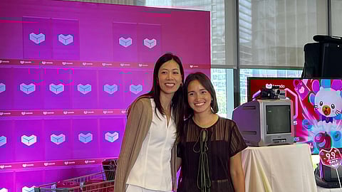 Pauline Castro, head of user product operations at Lazada Philippines and Joey Bienvenida, commercial director for Fashion and Fast-Moving Consumer Goods at Lazada Philippines.