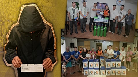 Batangas bettor, Quezon pensioner win PCSO jackpots; agency extends aid to Rizal fire victims, Batangas school