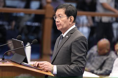 Senator Panfilo Lacson (ARAM LASCANO)