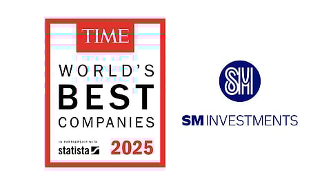 SM Investments Corporation ranked third among ten Philippine firms included in the global list, while its affiliate China Banking Corporation also earned a spot.