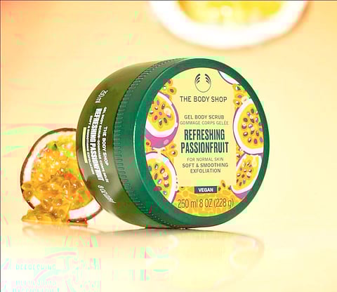 Fruity baths uplift the spirits.